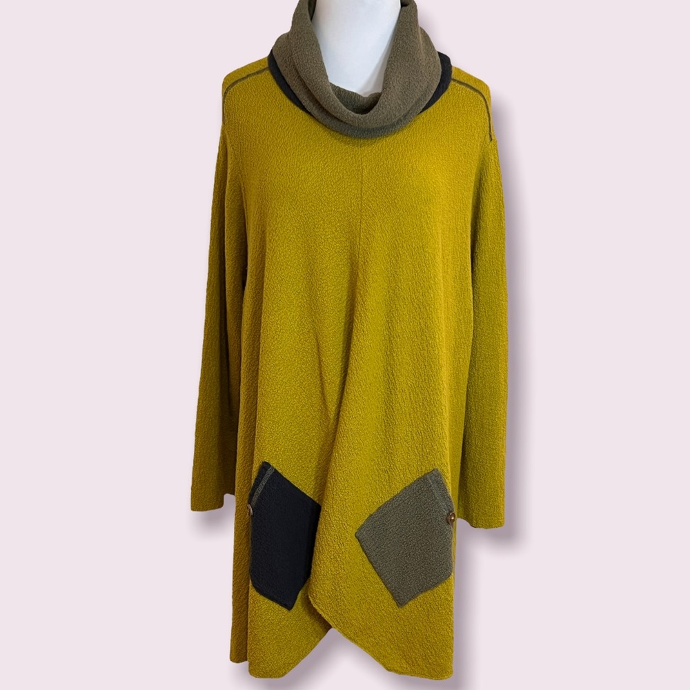 Margaret Winters Over-sized Pullover Cowl Neck Sweater